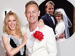 Kylie Minogue is joined by her ex Jason Donovan at premiere of her new Netflix documentary 36 years after splitting from her Neighbours co-star