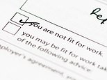 GPs will no longer give out sick notes with workers told to do more exercise, take up gardening or see a job coach instead in trial designed to cut benefit claims and keep people in work