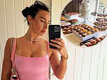 Pregnant Annie Kilner shares a glimpse of her lavish baby shower as she prepares to welcome her first daughter with Kyle Walker