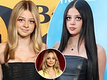 Nicole Richie calls daughter, 18, ‘gorgeous’ as she goes from a smiling blonde named Harlow to a black-haired goth who goes by Kate
