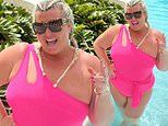 Gemma Collins looks sensational as she poses in a pink cut-out swimsuit and insists ‘confidence is not a dress size’ in empowering post