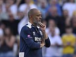Nuno Espirito Santo set to be sacked by West Ham after suffering Premier League relegation