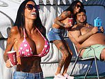 Katie Price looks delighted as she goes camping with Harvey but baffles fans as her entire Instagram account vanishes hours after her ‘missing’ husband got back in touch