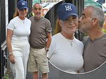 Corrie’s Kevin Webster actor Michael Le Vell is set to marry Louise Gibbons this weekend after 12 year romance as loved up couple pack on the PDA hours before they say ‘I do’