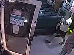 Dine and dash couple are almost caught fleeing a fish and chip shop without paying the £45 bill… when their children aren’t in on the act
