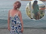 Isla Fisher shares racy holiday photo as she enjoys a family getaway to Greece