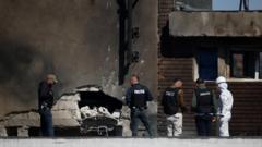 Nato and EU condemn Russia after drone hits Romanian residential block
