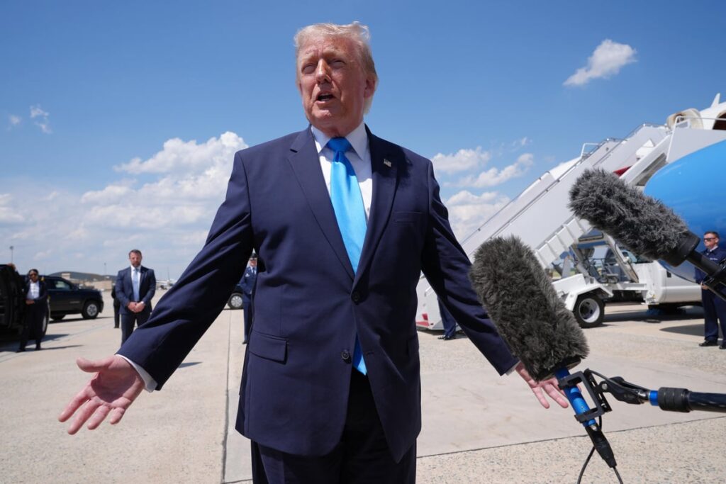 Deal with Iran must see Strait of Hormuz ‘open immediately’, says Trump