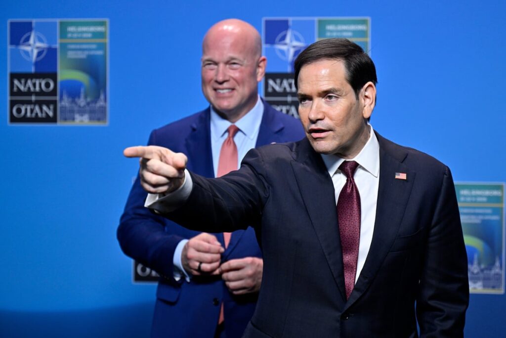 Rubio urges Strait of Hormuz plan B as UK mission for ‘when no one shooting’
