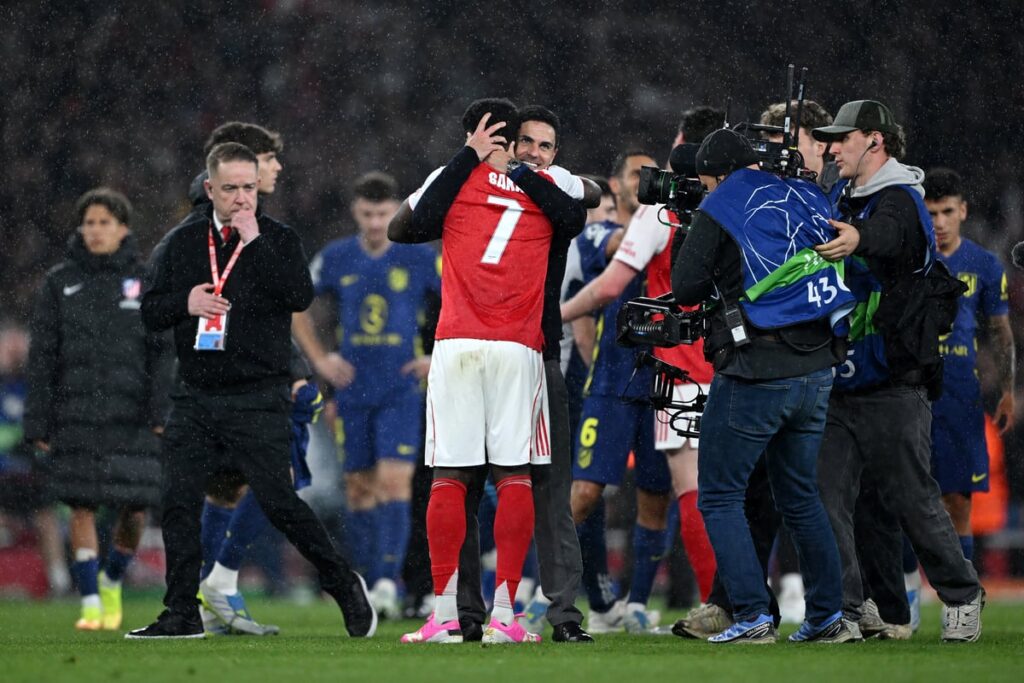 Mikel Arteta and Bukayo Saka are now one game away from Arsenal immortality