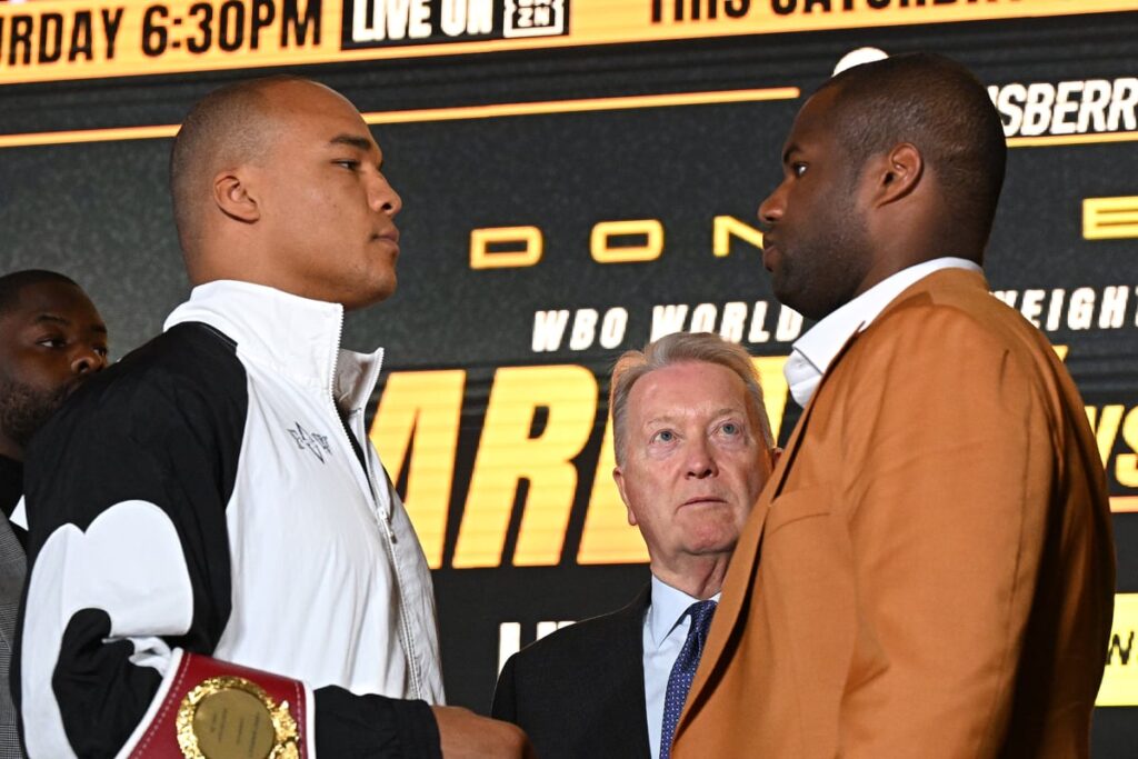 Wardley vs Dubois LIVE: Fight stream, latest updates and undercard results