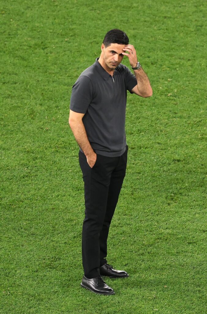 Declan Rice reveals emotional Mikel Arteta message to Arsenal stars after Champions League final loss