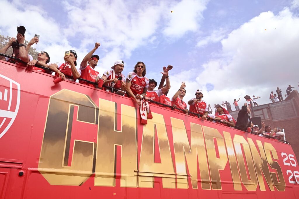 Arsenal celebrations solidify start of something special as Gunners delight in Premier League glory