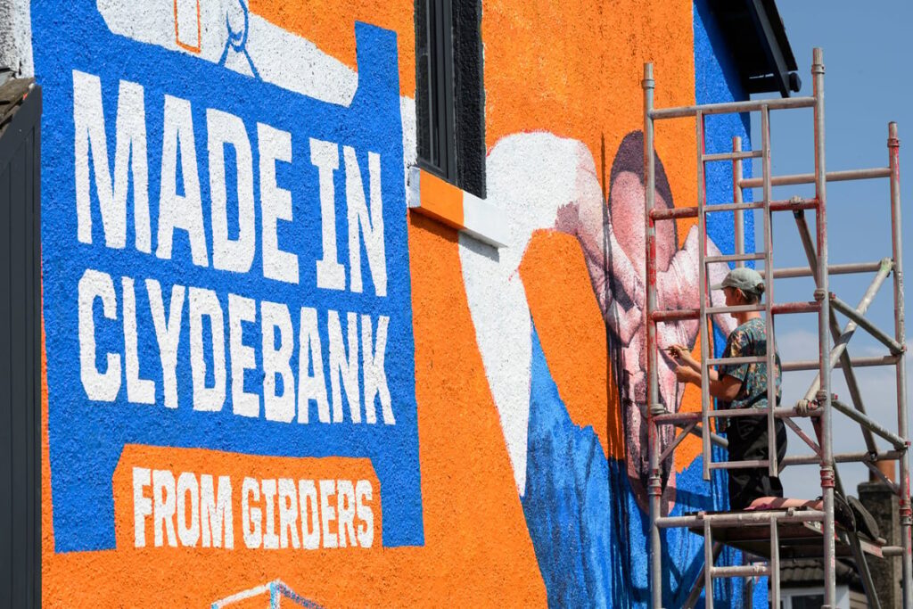 World Cup star John McGinn features in 25ft mural on side of superfan’s home