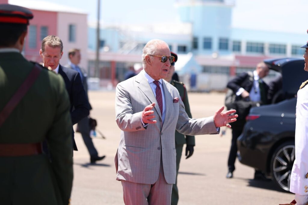 ‘Force is with us’ says King as he tours observatory in Bermuda