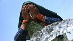 Survival before safety for Delhi’s poor as temperatures hit 45C