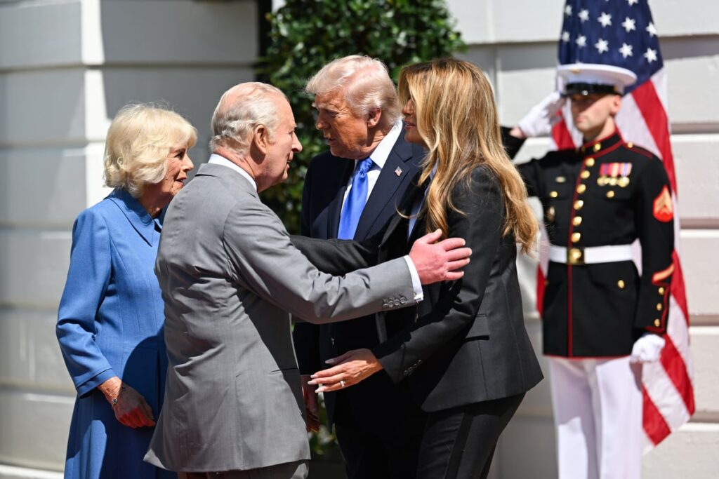 Americans warmly embraced royalty 250 years after rejecting it
