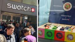 ‘I sold it for over £1k’: Swatch launch sparks ‘chaotic’ scenes