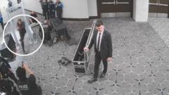 New CCTV footage appears to show Washington press dinner suspect shoot at agent