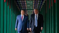 Xi takes Trump on tour of Communist Party’s seat of power as China visit ends