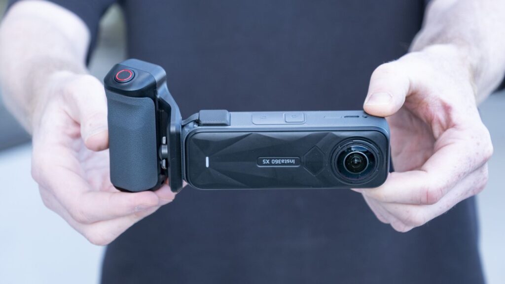I tried my favorite 360 action camera as a point-and-shoot with this grip accessory — here’s what I learned
