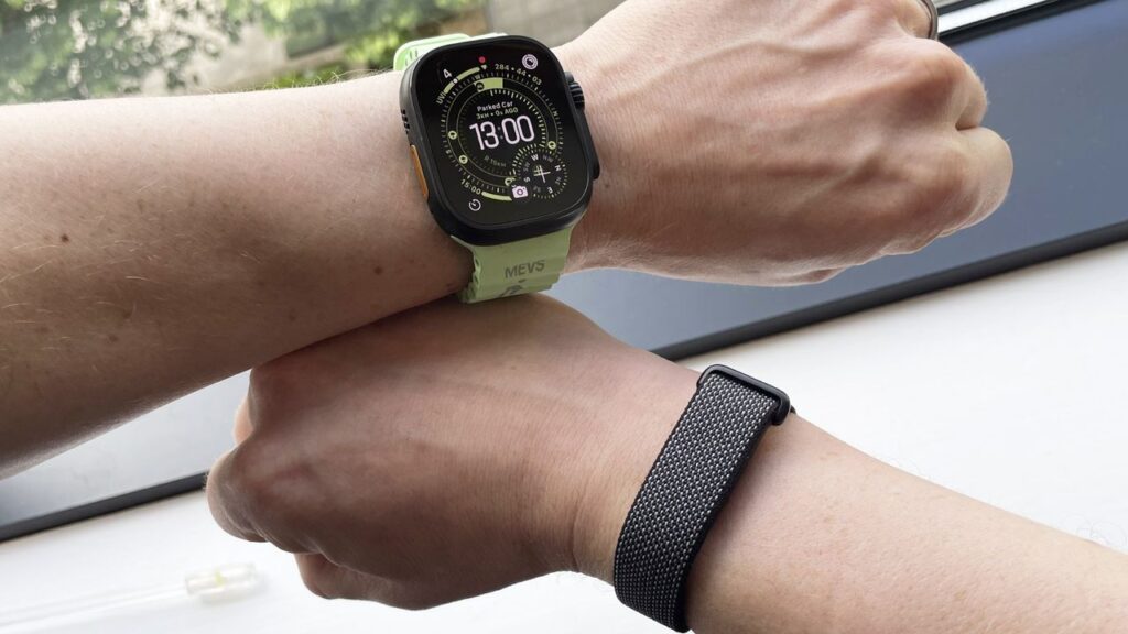 I ran 10km wearing the Google Fitbit Air and the Apple Watch Ultra 3 — here are all the differences in heart rate, calories & more