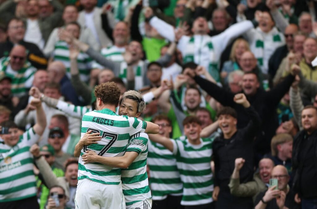 Celtic 3-1 Rangers: Daizen Maeda magic closes title lead gap to Hearts to one point