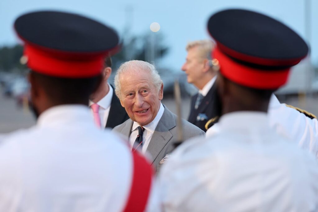Charles arrives in Bermuda after successful US state visit