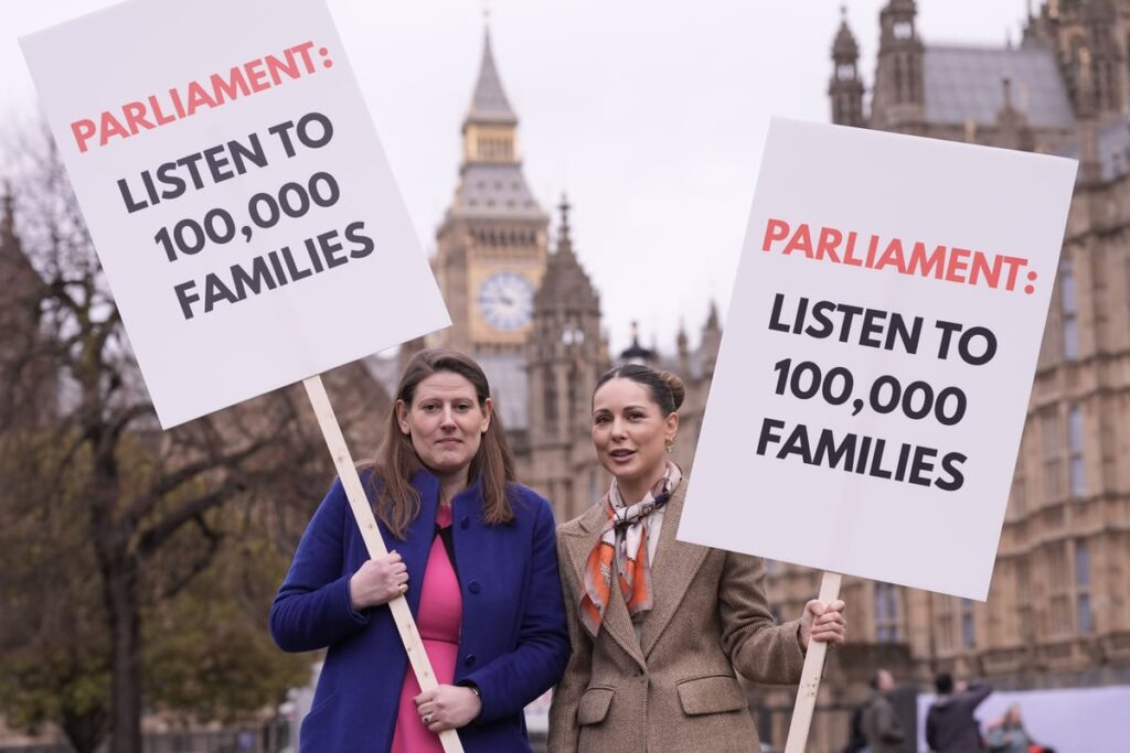 Louise Thompson ‘optimistic’ after meeting Wes Streeting over maternity care