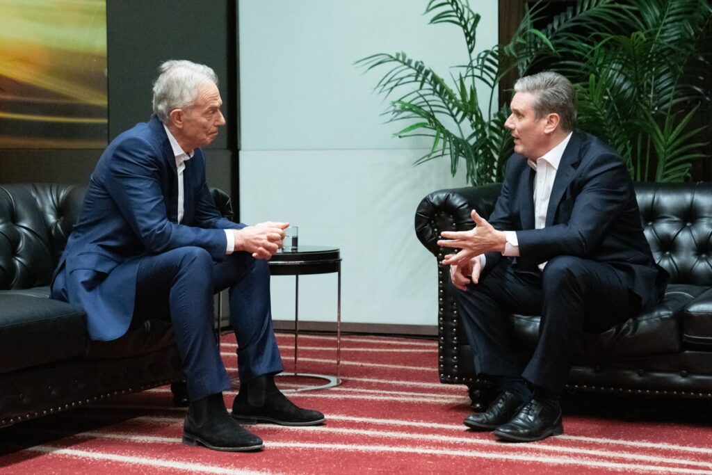 Starmer says he is ‘vindicated’ by change in rebuff to Blair criticism