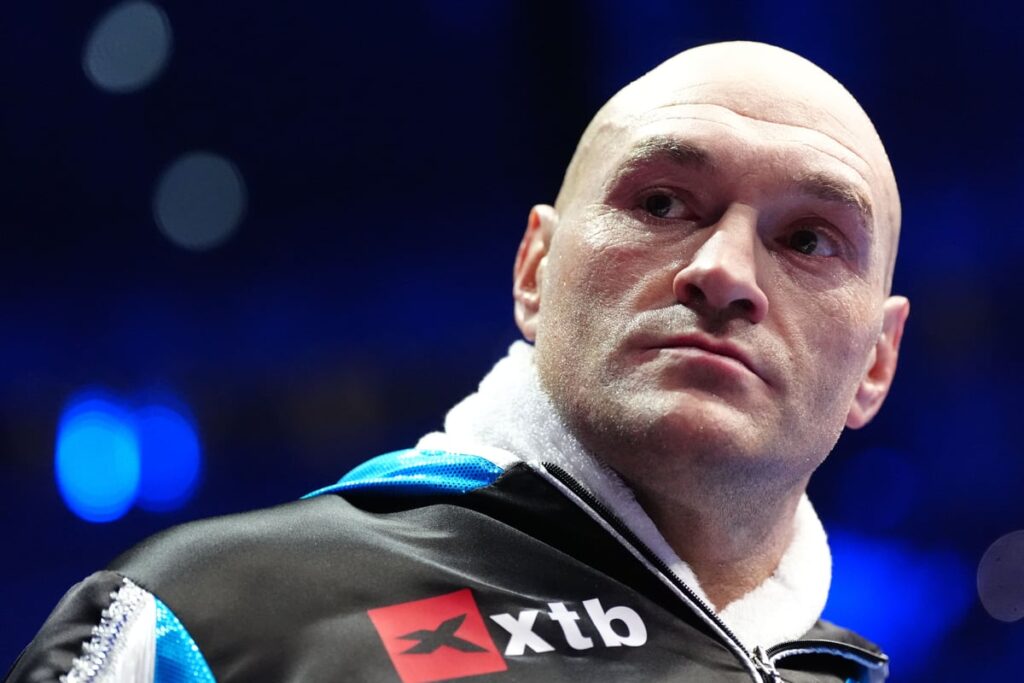 Tyson Fury on ’emotional moment’ seeing daughter Venezuela, 16, in wedding dress