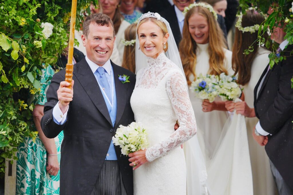 King and Queen in attendance as Peter Phillips marries NHS nurse