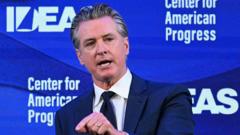 California’s Gavin Newsom alleges justice department is investigating his wife and ex-staff