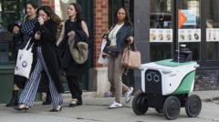 ‘We had to get out of the way’: The backlash over delivery robots
