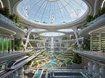 The world’s first ‘floating city’ will have onboard schools, state-of-the-art hospital, and futuristic trams for 80,000 passengers to get around the ship