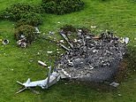 Royal Navy helicopter crashes into field near MoD base in Devon