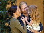 ‘Dream girl’ Lilibet is five! Harry and Meghan mark their daughter’s birthday with new family portrait