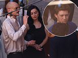 Dua Lipa and Callum Turner’s pre-wedding cocktail party in Sicily gets off to an awkward start as Charli XCX is spotted next to nemesis Taylor Swift’s ex Joe Alwyn