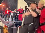 Boyzone’s Mikey Graham sparks fan concern as he misses the majority of their final farewell gig after reuniting with the band for the first time in nearly seven years