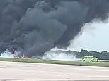 Two dead after private Gulfstream jet crashes in Dominican Republic on the way to collect legendary MLB star