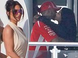 Steamy new photos catch Kim Kardashian’s intimate moment with Lewis Hamilton… as insiders reveal cruel whispers of jealous WAGs