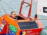 Brit is rescued on day two of his bid to cross the Atlantic in a 4ft boat… three years after he was saved in previous failed bid