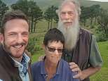 Tragic last photo of British couple killed by gang and fed to crocodiles: Botanists posed with BBC Gardeners’ World host after filming episode