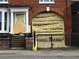Britain’s biggest fixer-upper! House that was crumbling so badly it was filled with FOAM to stop it collapsing is saved after couple’s £500,000 revamp
