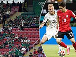 World Cup embarrassment as hundreds of seats are left empty for South Korea-Czechia… despite FIFA boasting of ‘unprecedented’ demand