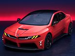 BMW M3 goes electric: M Concept Neue Klasse previews a new green performance saloon