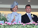 A Royal Ascot debut for the new Mrs Peter Phillips! Harriet Sperling, 45, joins her husband – and mother-in-law Princess Anne – in traditional procession