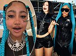 Kim Kardashian’s daughter North West, 13, launches her first tour with rapper Molly Santana