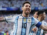 Argentina vs Algeria – World Cup Group J LIVE: Lionel Messi scores stunning goal as the reigning champions make the perfect start in Kansas City