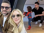 Lindsay Lohan gives rare glimpse at family life in Dubai with son, two, as she celebrates husband’s 40th birthday